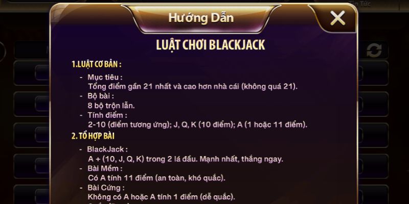 Đạt 21 điểm là mục tiêu trong mỗi ván Blackjack