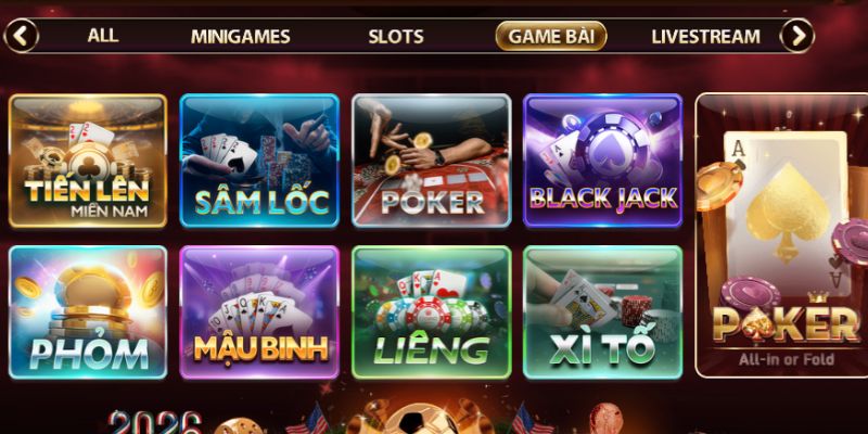 Sunwin - Game đánh bài online sở hữu kho tàng đa dạng